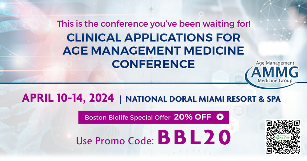 Clinical Applications for Age Management Medicine Conference