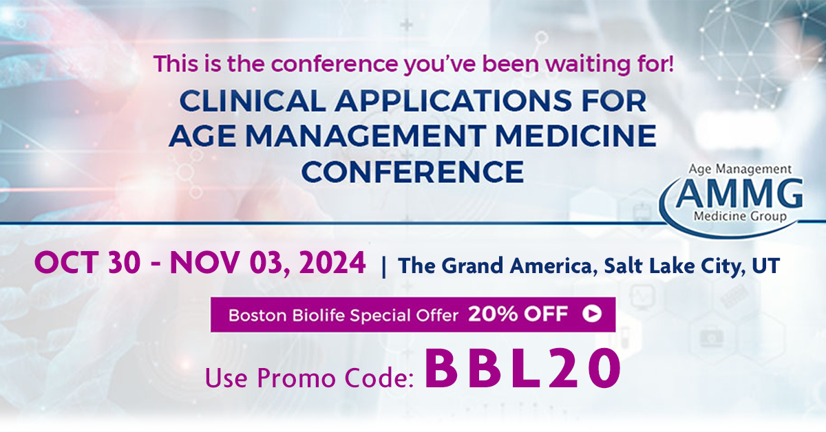 Clinical Applications for Age Management Medicine Conference