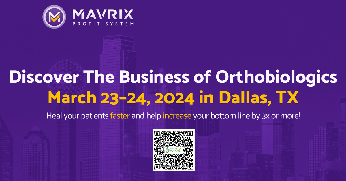 Discover the Business of Orthobiologics